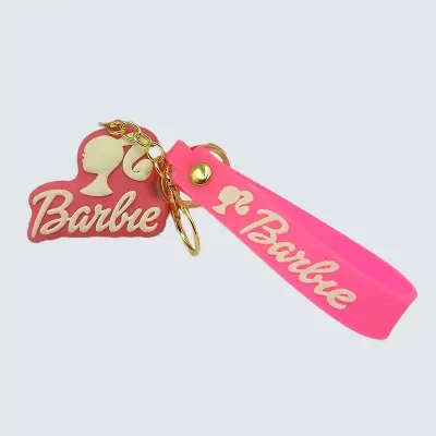 Barbie Logo Lüx Anahtarlık