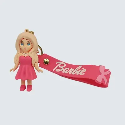 Barbie Figürlü Lüx Anahtarlık